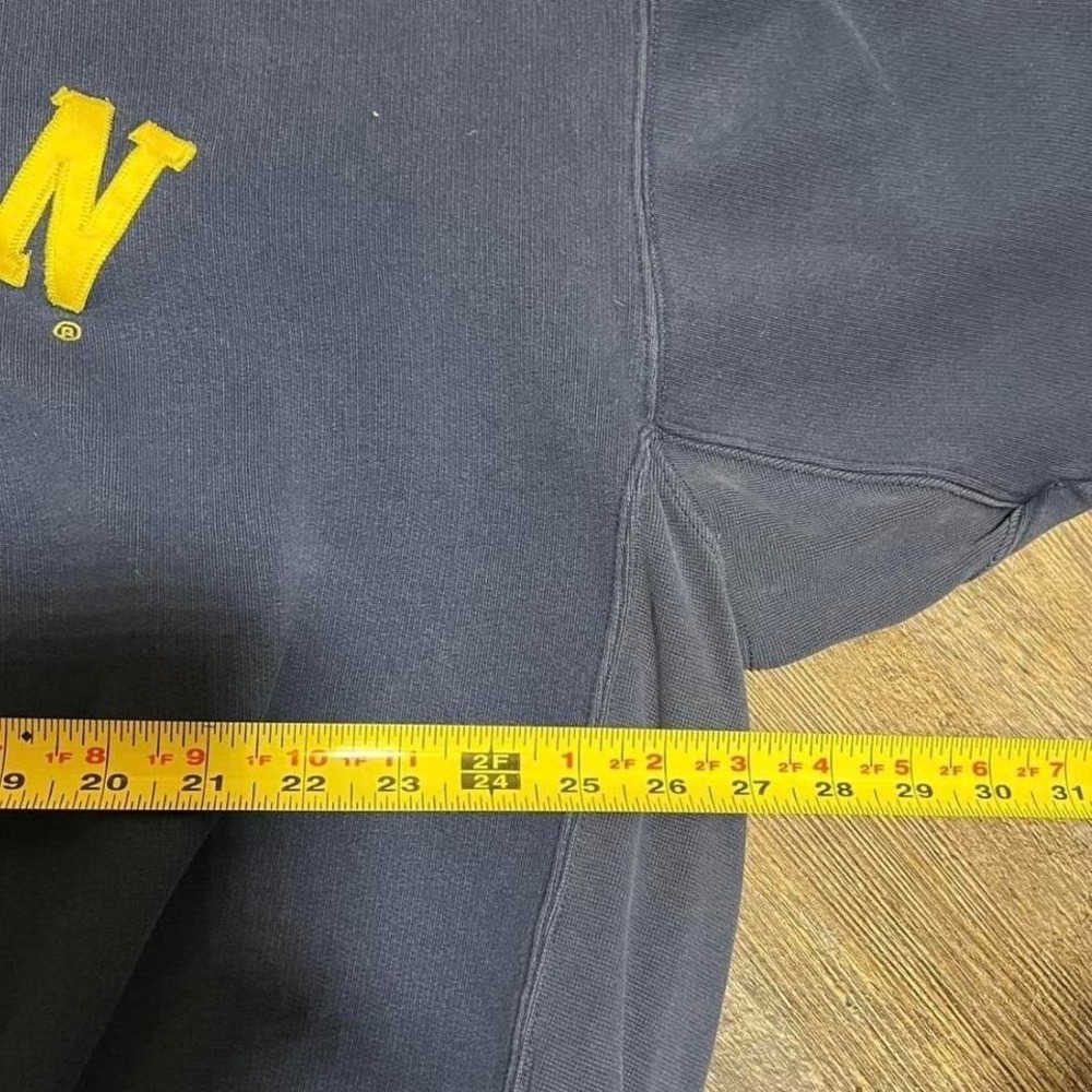 Vintage 1990s Nike university of Michigan sweatshirt Size XL - Picture 8 of 8